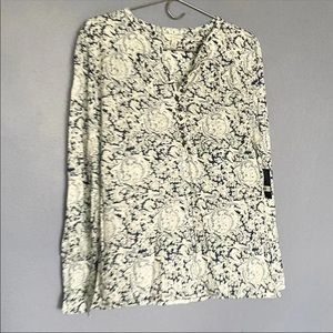 NWT Lucky Brand Paisley Shirt
